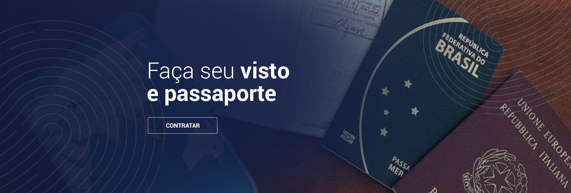 Faça seu visto e passaporte